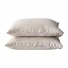 Hot Tell Me More Stonewashed linen örngott 50x60 cm 2-pack Hazelnut stripe
