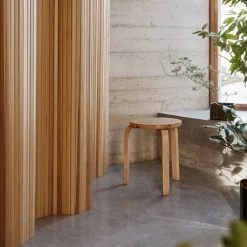 Artek Stool 60 pall 3 st ben Björk