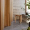 Artek Stool 60 pall 3 st ben Svart linoleum-Björk