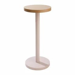 Design Letters Stord pall Ø31x73 cm Pastel-pastel beige