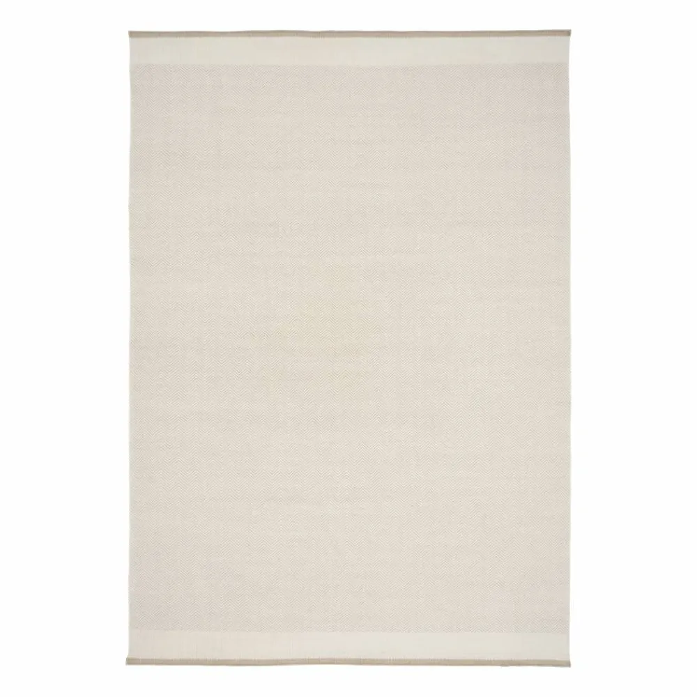 Linie Design Stratum Echo ullmatta White 250x350 cm
