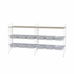 Outlet String barnrum beige & vit - Kombination F
