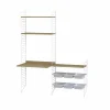 Outlet String barnrum ek & vit - Kombination E