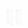 Online String golvgavel vit 115x30 cm 2-pack