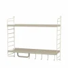 String hylla badrum beige - Kombination E