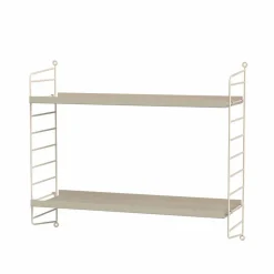 String hylla sovrum beige - Kombination B