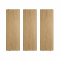 Hot String hyllplan ek 58x20 cm 3-pack