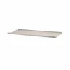 String hyllplan metall beige 78x30 cm låg kant