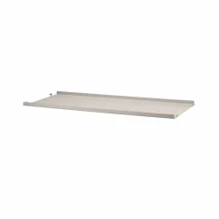 String hyllplan metall beige 78x30 cm låg kant