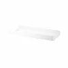 Outlet String hyllplan metall vit 78x30 cm hög kant