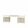 Clearance String kontor ask & beige - Kombination C