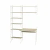 String kontor ask & beige - Kombination G