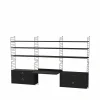 String kontor svart - Kombination F