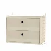 Best String sovrum ask & beige - Kombination A