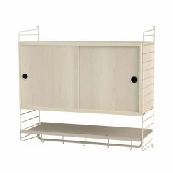 String sovrum ask & beige - Kombination F
