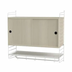 String sovrum ask & vit - Kombination F