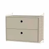 String sovrum beige - Kombination A
