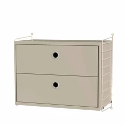 String sovrum beige - Kombination A