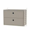 String sovrum beige & vit - Kombination A