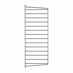 String väggavel Svart 75x30 cm 1-pack