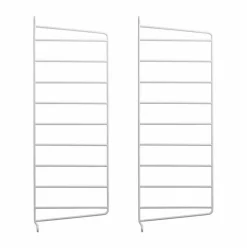String väggavel Vit 50x20 cm 2-pack