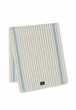 Lexington Striped löpare 250x50 cm Naturvit-blå
