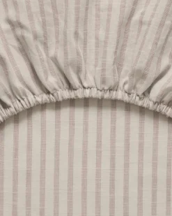 Garbo&Friends Stripe Mauve dra-på-lakan 70x140x20 cm