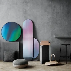 Fritz Hansen Studio Roso spegel oval Ocean