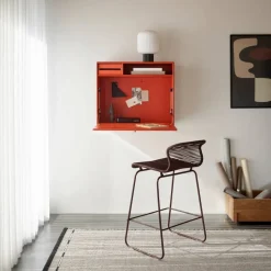 Discount Montana STUDIO skrivbord vägghängt flint 148