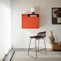 Outlet Montana STUDIO skrivbord vägghängt hazelnut 146