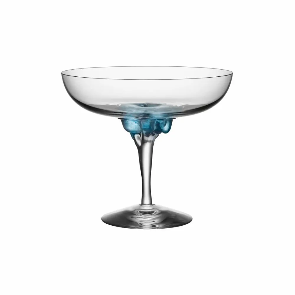 New Kosta Boda Sugar Dandy coupeglas 32 cl Blå