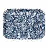 New Klippan Yllefabrik Sunflower bricka 20x27 cm Dark denim