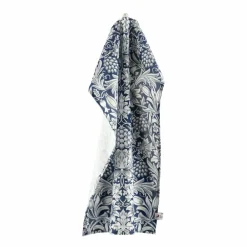 New Klippan Yllefabrik Sunflower kökshandduk 46x70 cm Dark denim