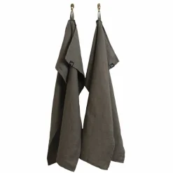 New Himla Sunshine kökshandduk 2-pack Charcoal (mörkgrå)