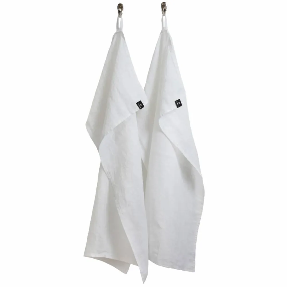 Himla Sunshine kökshandduk 2-pack White
