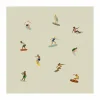Online Fine Little Day Surfers poster Beige 40x40 cm