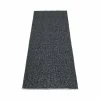 Pappelina Svea gångmatta black metallic/black 70x320 cm