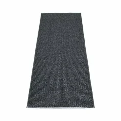 Pappelina Svea gångmatta black metallic/black 70x320 cm