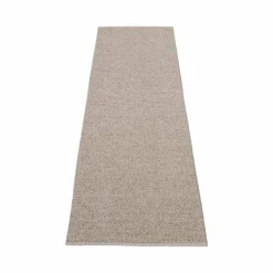 Clearance Pappelina Svea gångmatta mud metallic/mud 70x240 cm
