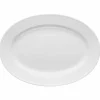 Rörstrand Swedish Grace fat oval 29x40 cm Snö (vit)