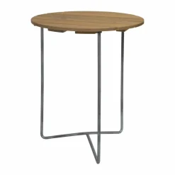 Best Grythyttan Stålmöbler Table 6B bord Oljad ek-varmförzinkad stativ Ø60 cm