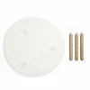 Normann Copenhagen Tablo bord vit-ask liten