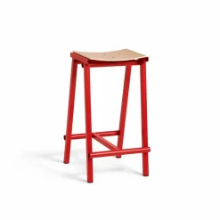 Online HAY Taburete 8 low barstol 65 cm Signal red (röd)