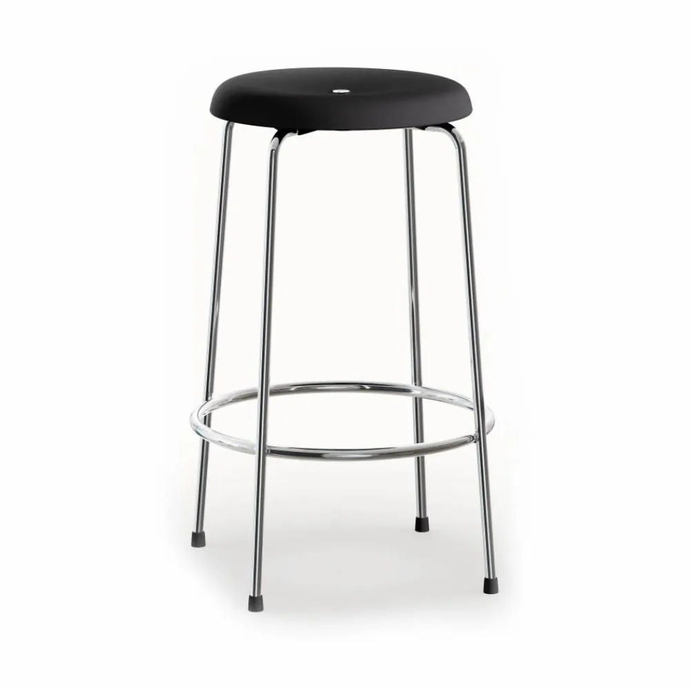 Sale Lammhults Taburett barpall Svart-kromstativ 63 cm