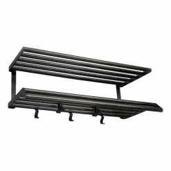 Outlet Essem Design Tamburin hatthylla 60 cm Svartbetsad ek-svart