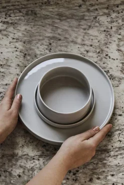 Discount Scandi Living Taper assiett 14 cm Ljusgrå