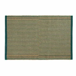 HAY Tapis dörrmatta 60x95 cm Black-green