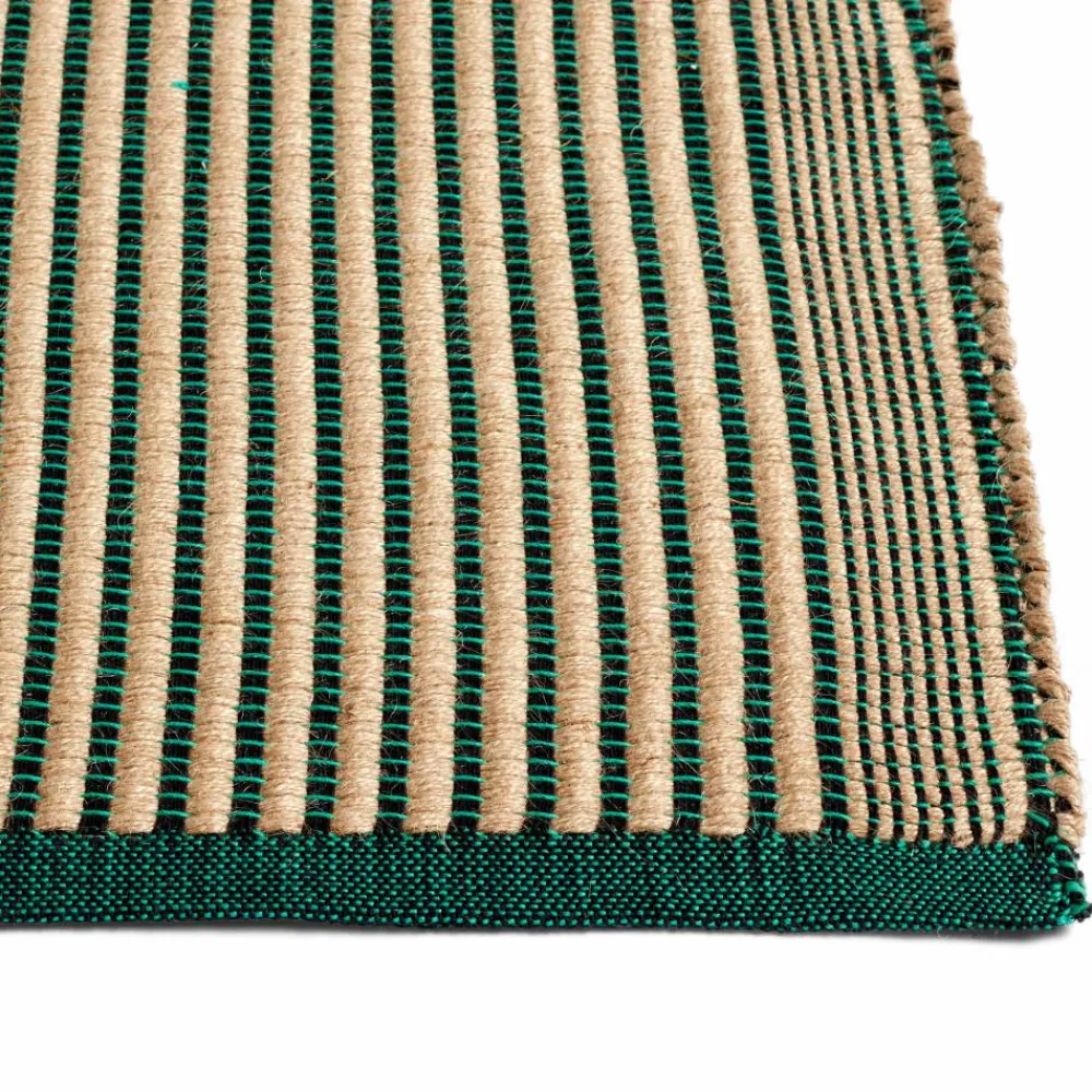 HAY Tapis matta 140x200 cm Black-green