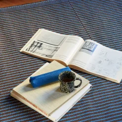 HAY Tapis matta 170x240 cm Chestnut-blue