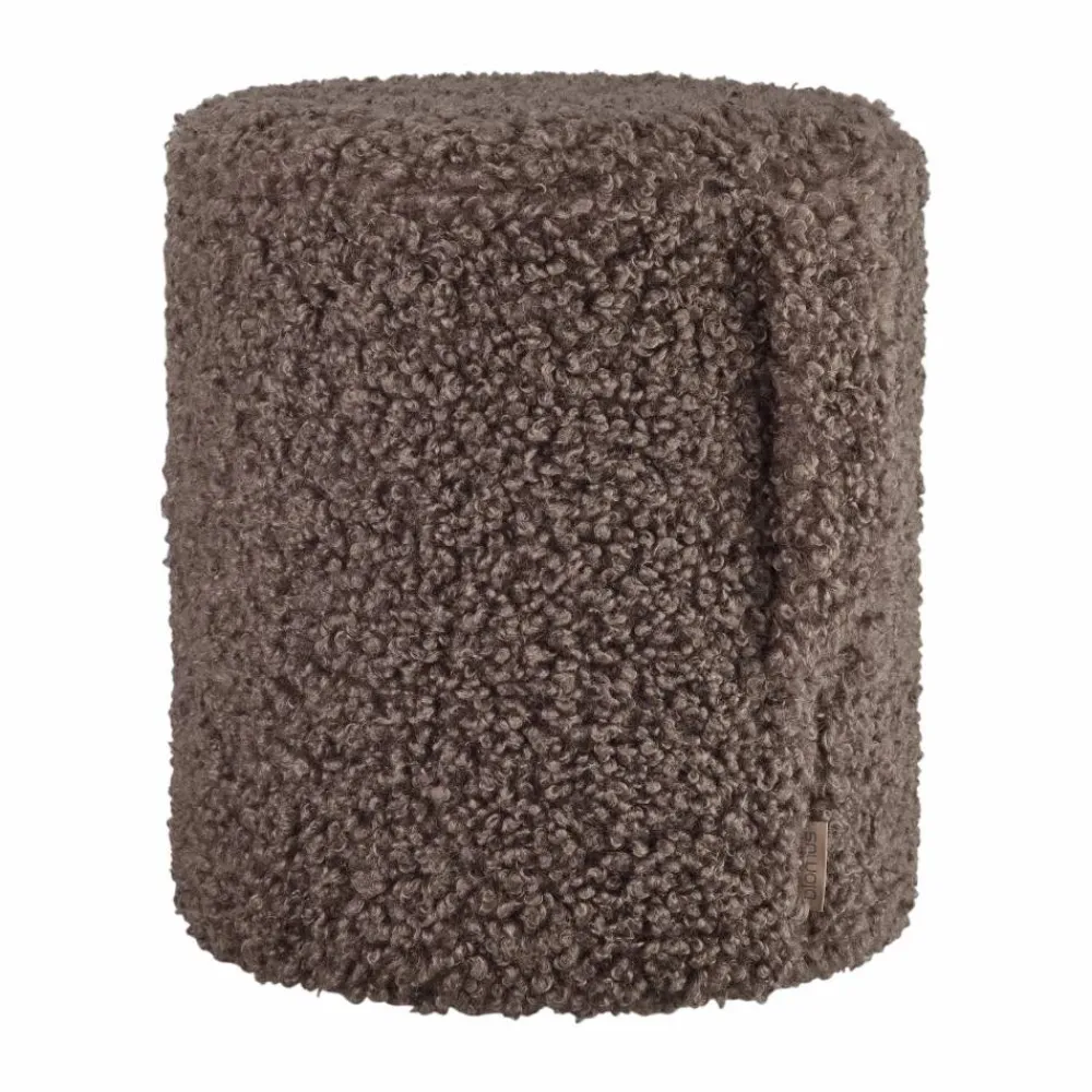 blomus Teddy sittpuff Espresso (mörkbrun) Ø35x40 cm